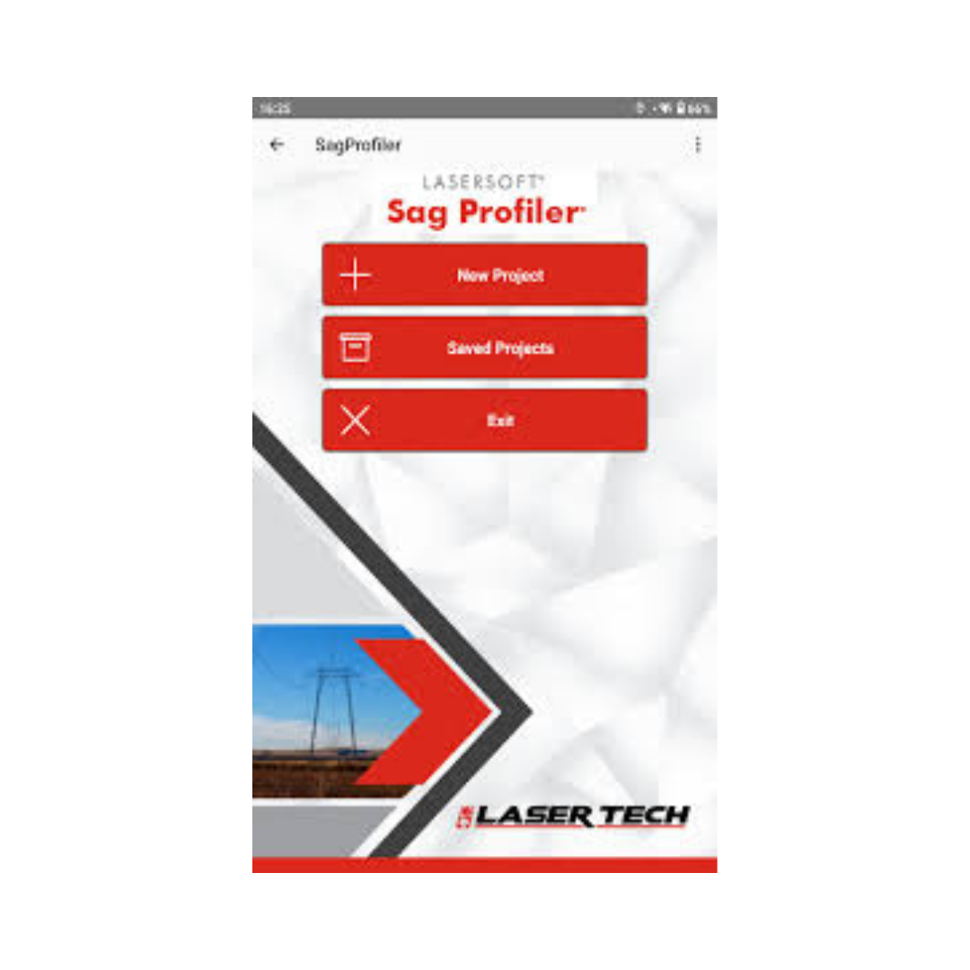 Laser Tech LaserSoft Sag Profiler from GME Supply